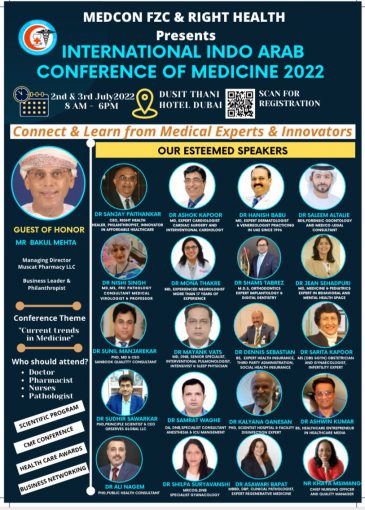 International Indo Arab Conference of Medicine 2022-4